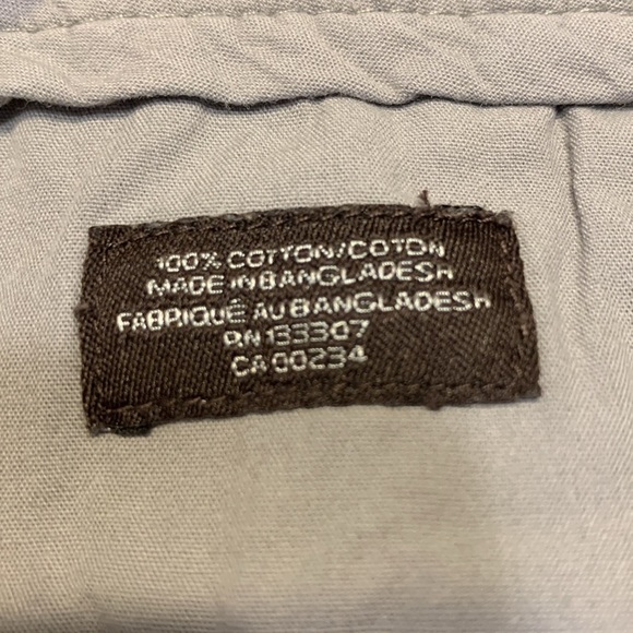 Black Brown 1826 Army Green Flat Front Short - 40 - Picture 13 of 13